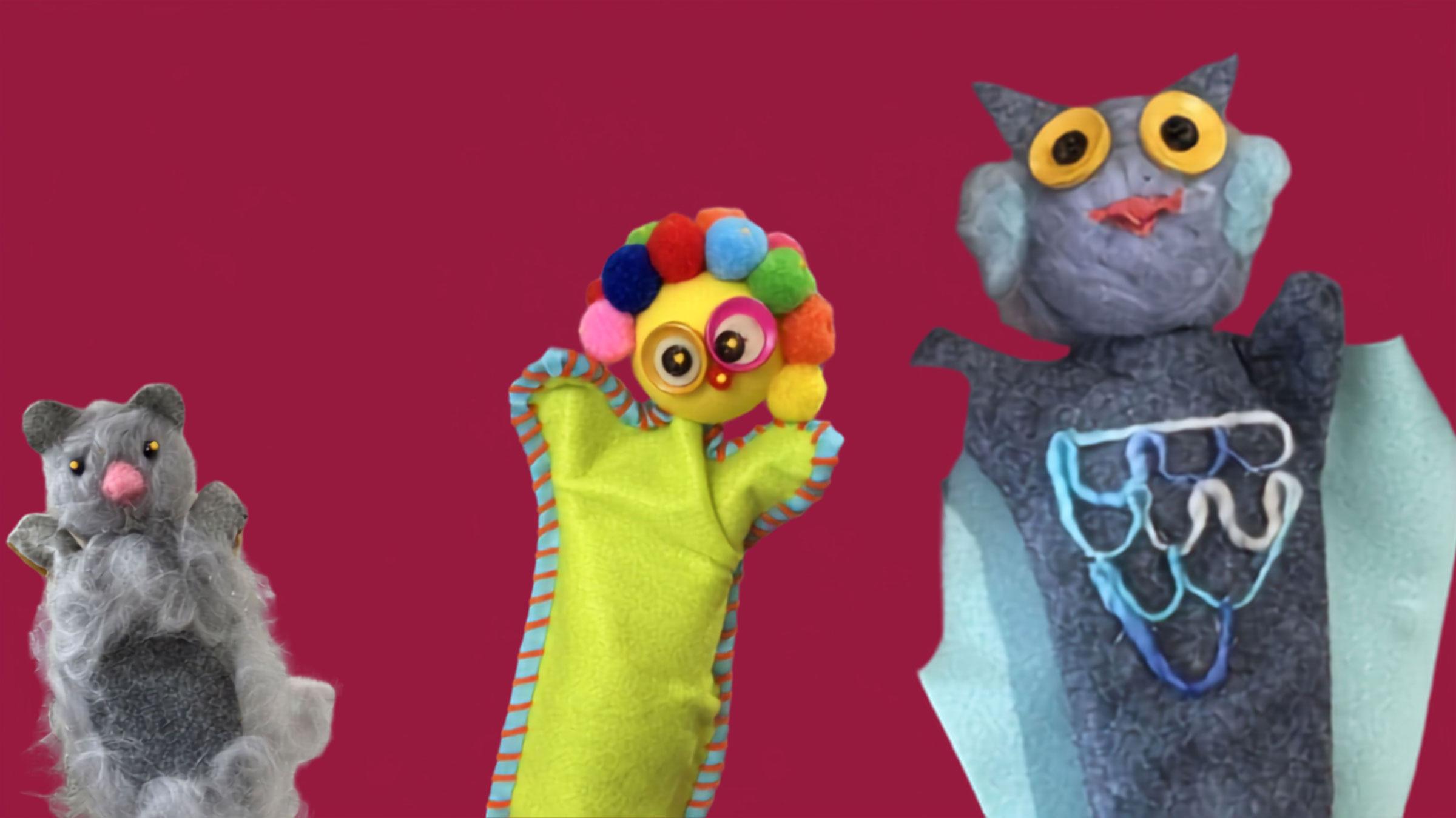 Whimsical Puppet Creatures