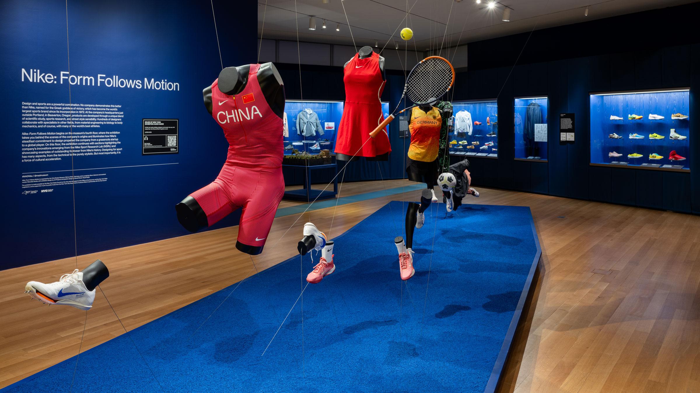 Nike Form Follows Motion at the Museum of Arts and Design