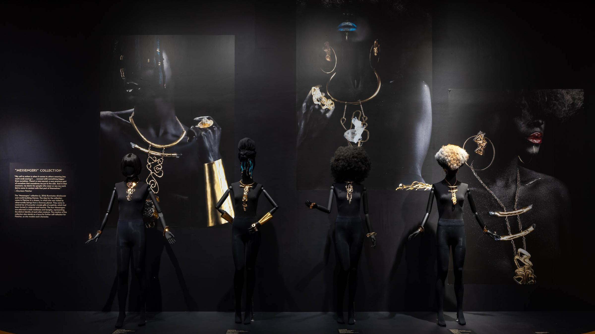 Douriean Fletcher at the Museum of Arts and Design