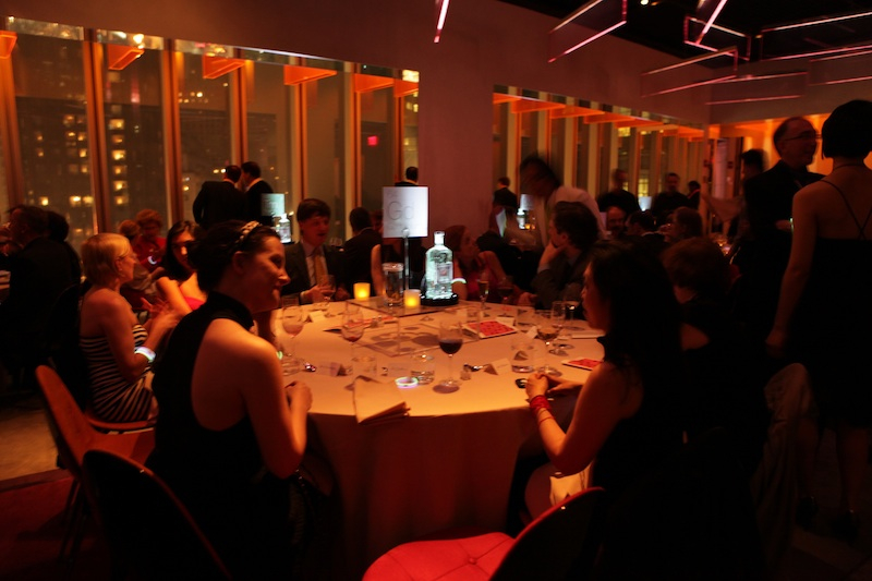 The FLUORESCENTBALL dinner at Robert Restaurant.