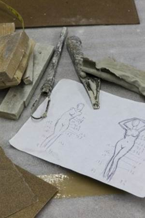 Mannequin Sketch and Tools, 2014: Collection of Ralph Pucci; Photo by Antoine Bootz