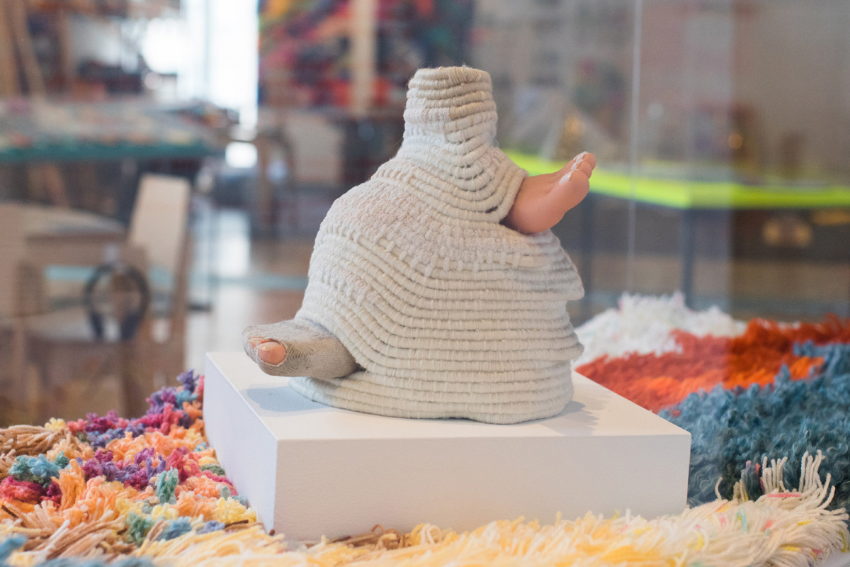 Installation view of
