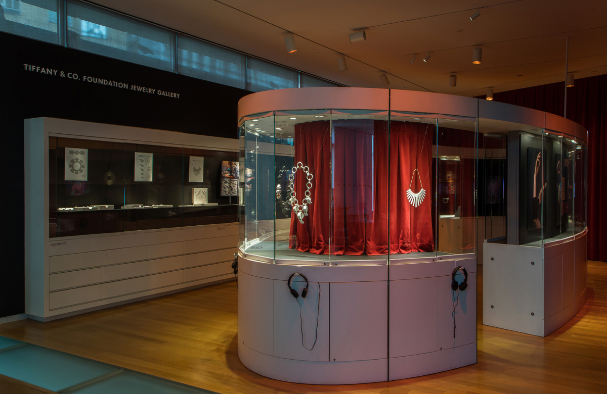 Installation view of
