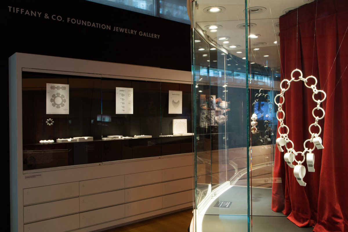 Installation view of