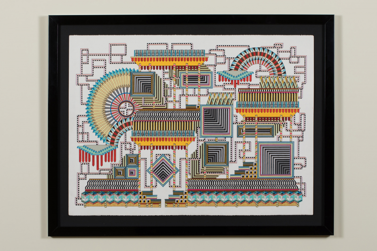 Installation view of <em>Surface/Depth: The Decorative After Miriam Schapiro</em>