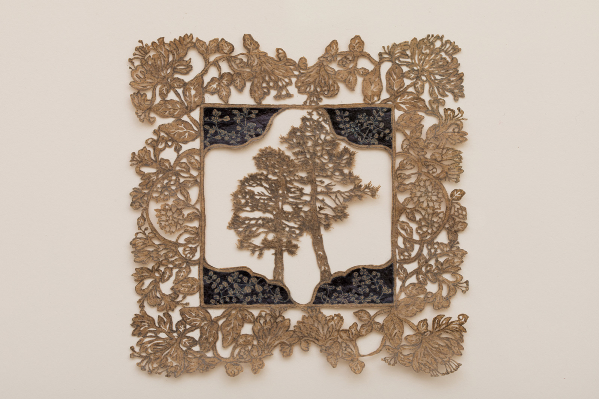 Installation view of <em>Surface/Depth: The Decorative After Miriam Schapiro</em>